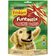Purina – Friskies Funtastix Snacks für Hunde – 175g – Niedriger Fettgehalt – Enthält Omega-3- und Omega-6-Fettsäuren – Reich an Antioxidantien