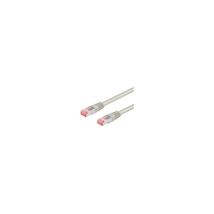 Goobay - 93569 Cable De Red Gris 1 M Cat6 S/ftp (s-stp)