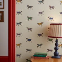 Papier Peint Intissé Géo Joules Regal Horse Print 1005 X 52cm Multicolore