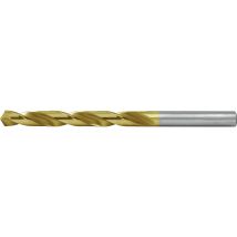 Ruko 10x Broca Espiral Din 338 Tipo N Hss-g Tin Ø 0,7 Mm - 250007t