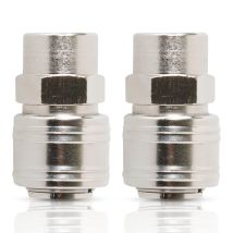 Dapetz Â Euro Air Line Fitting Quick Release Push Fit For Compressor Air Hose 1/4" Bsp Female Thread