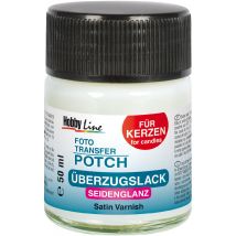 Foto Transfer Potch Überzugslack Für Kerzen Seidenglanz 50 Ml Verzierfarbe - Kreul