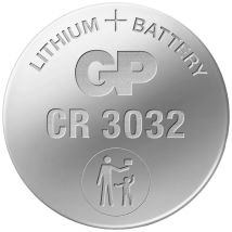 Gp Batteria A Bottone Cr 3032 3 V 1 Pz. 500 Mah Litio Gpcr3032std265c1
