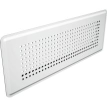 Wolf Griglia A Pavimento 350x130mm Bianca Per Sistema Di Canali Flessibile 50x100, Per Cwl, 2576175