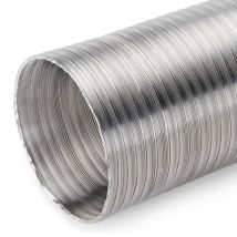 Sc - Tubo De Aluminio Flexible Para Ventilación - Dismol Medidas: Ø130 Mm.