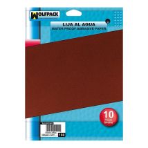 Wasserschleifpapier Körnung 180 (packung Mit 10 Blatt)