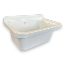 Mongardi - Lavabo Pilozzo Lavandino In Resina A Parete Per Esterni E Interni