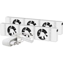 Speedcomfort Intelligenter Heizungsventilator Duo Set Für Heizkörper Von 75-120 Cm