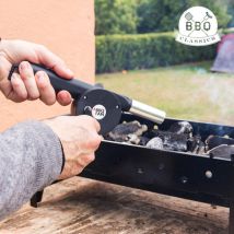 Pistola de aire manual para barbacoas – Insufla aire a las brasas – Herramienta esencial para encendido y regulación de calor