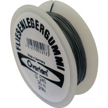 Fliesenlegergummi Länge 20 M Stärke 0,5 Mm Passend Für Spannecken Rot - Overmann