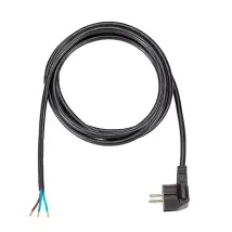 305.184 Strom Anschlusskabel Schwarz 2.00 M - Bachmann