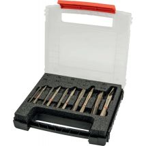 Estrattori per Viti Hi-trac-TP – Set di 10 Pezzi – Rivestimento Speciale TP – Dimensioni M3 a M18