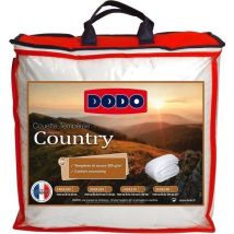 Dodo Couette Temperee Country - 240 X 260 Cm - Blanc