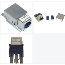 R-m - R&m 302372 Conector Rj45 Blindado Cat6 Real10