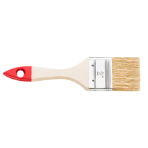 Pinceau plat – 50 mm – Manche en bois – Peinture à l'eau, à l'huile, vernis – M7