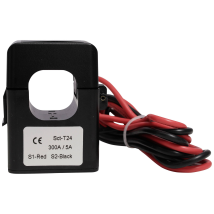 [neuwertig] B-ware Counttec Esct T24 Messstromwandler Primärstrom 300 A Sekundärstrom 5 A Stromkabel