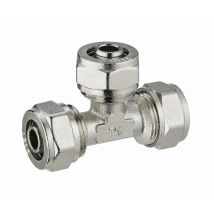 Noyon&thiebault - Gleiches T-stück Mit Kompression Für Mehrschichtrohr Ø 20 Mm - 3980-20l1
