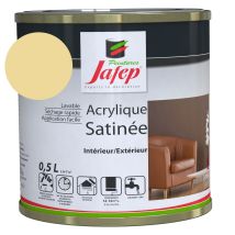 Vernice Acrilica Satinata Vaniglia Jafep 0,5 L