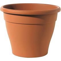 Navire Rond En Résine Extérieure Pour Les Plantes Et Les Fleurs Minerva Telcom 28x35 Cm