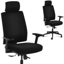 Bürostuhl Ergonomisch Drehbar Mit Kopfstütze Max. 200 Kg