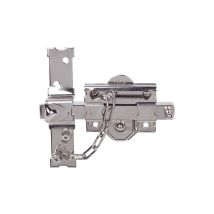 Cerrojo 305-R/80-N Izquierda – Sistema de seguridad con llave – Acero calibrado 18 mm – Acabado pintado y niquelado