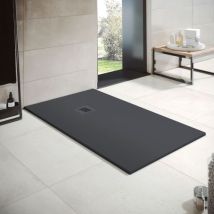 Piatto Doccia In Resina - Larghezza 70 - Grafite Ral-7016 - 70x110 Cm
