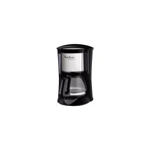 Subito-6 Tasses-600 W- Anti-gouttes - Porte-filtre Pivotant - Noir Inox - Moulinex