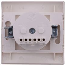 Centrale Brico Schuko-Steckdose – Weiß – 250V – 37mm Höhe – 73mm Breite – 36mm Tiefe – Kindersicherung – 5 Jahre Garantie