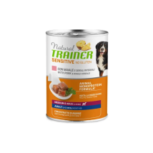 Cane Sensitive Medium Maxi No Gluten 400gr Maiale E Cereali Integrali - Trainer