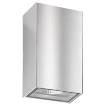 Applique Murale Esterna Moderna In Acciaio Inox