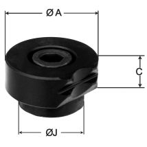 Röhm Inserts À Griffes Pivotants, Taille 125, Pour Mâchoires De Support - 165854