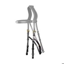 Reitausrüstung Dyon Hackamore Cheekpieces Anatomisches Leder