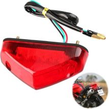 Motorrad-rücklicht, Bremslicht Mit 12 Leds, Universelles Rücklicht Für Motorräder, Atvs, Dirtbikes Und Roller