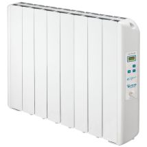Radiador eléctrico de inercia Farho ECO Green Ultra 1330W – 8 elementos – Digital programable – Diseño compacto y moderno