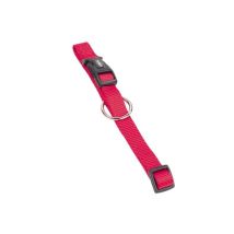Vadigran Halsband Classic rot – Halsumfang 40-55 cm – Breite 20 mm – Nylon – Hundeerziehung