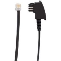 Rutenbeck Adapterkabel Line21-adap Tae/uae, Schwarz, 0,5 M