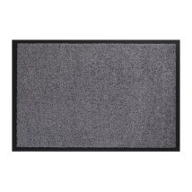 Felpudo lavable gris – 900 x 1500 x 8 mm – 100 % PA – Vinilo trasero