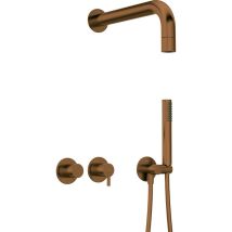 Deante Silia Set Doccia Incorporato In Acciaio Inox