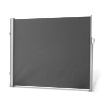 Leco - Ausziehbare Seitenmarkise, Aluminium-stahlrohr-mix, Anthrazit, 160 X 300 Cm (h X L)