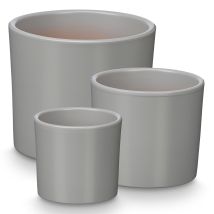 Blumentöpfe Aus Keramik, 3 Stück, Ø 14, 17, 22 Cm