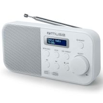 Radio Portátil Digital Blanca - M-109dbw Muse