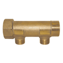 Colector Composable 1" Mf - Serie C - Portada Plana 3 Salidas