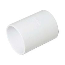 Floplast - Ws07w Straight Coupling Abs Solvent - White - 32mm