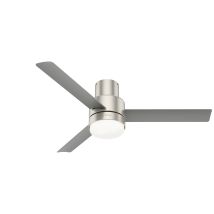 Hunter - Ceiling Fan Gilmour Nickel With Lights & Remote