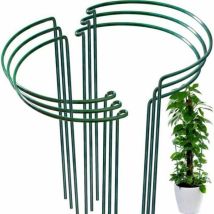 10 Tutores Para Plantas De 25x40cm Soportes Para Plantas Trepadoras Y Flores Tutores Para Tomate Jardín