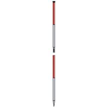 Jalón telescópico – Acero tubular – Altura mínima 0,58 m – Altura máxima 2,16 m – Conector Lamellaires