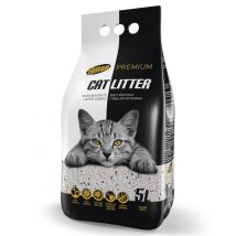 Arena Para Gatos Hilton Con Carbón Activado - Arena Para Gatos De Bentonita Con Carbón Activado 5 L