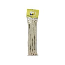 Garden Friend – Mecha de antorcha de bambú 1.0 H – 12 piezas – Fibra textil retorcida
