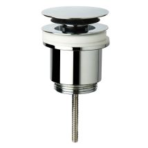 Piletta A Vite Clic-clac In Ottone Cromato Per Lavabo E Bidet - Mod. Zarpazo Hotellerie 8532.3105