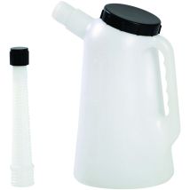 Messkanne 2 l – PE – transparent, weiß – 135 mm – 150 mm – 240 mm – 160 g